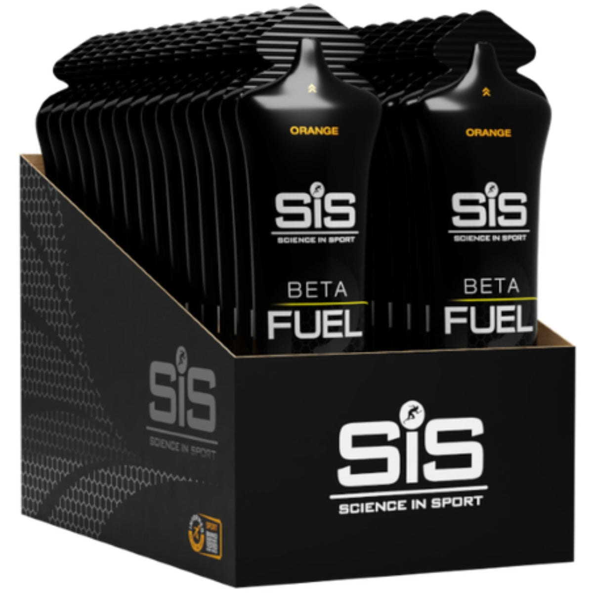 SiS Beta Fuel Gel Orange emballage 30 pièces