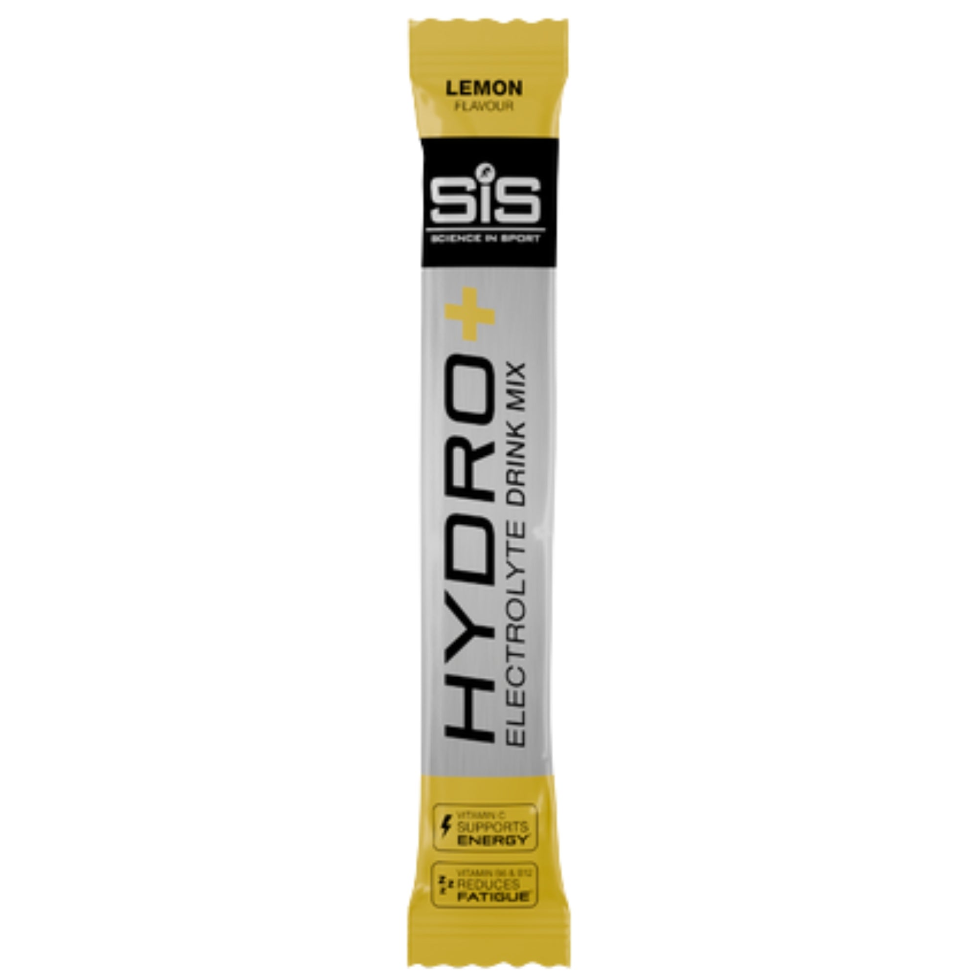 SiS Hydro+ Drink Mix Citron sachet 4,1 g boisson aux électrolytes avec vitamines C, B6 et B12