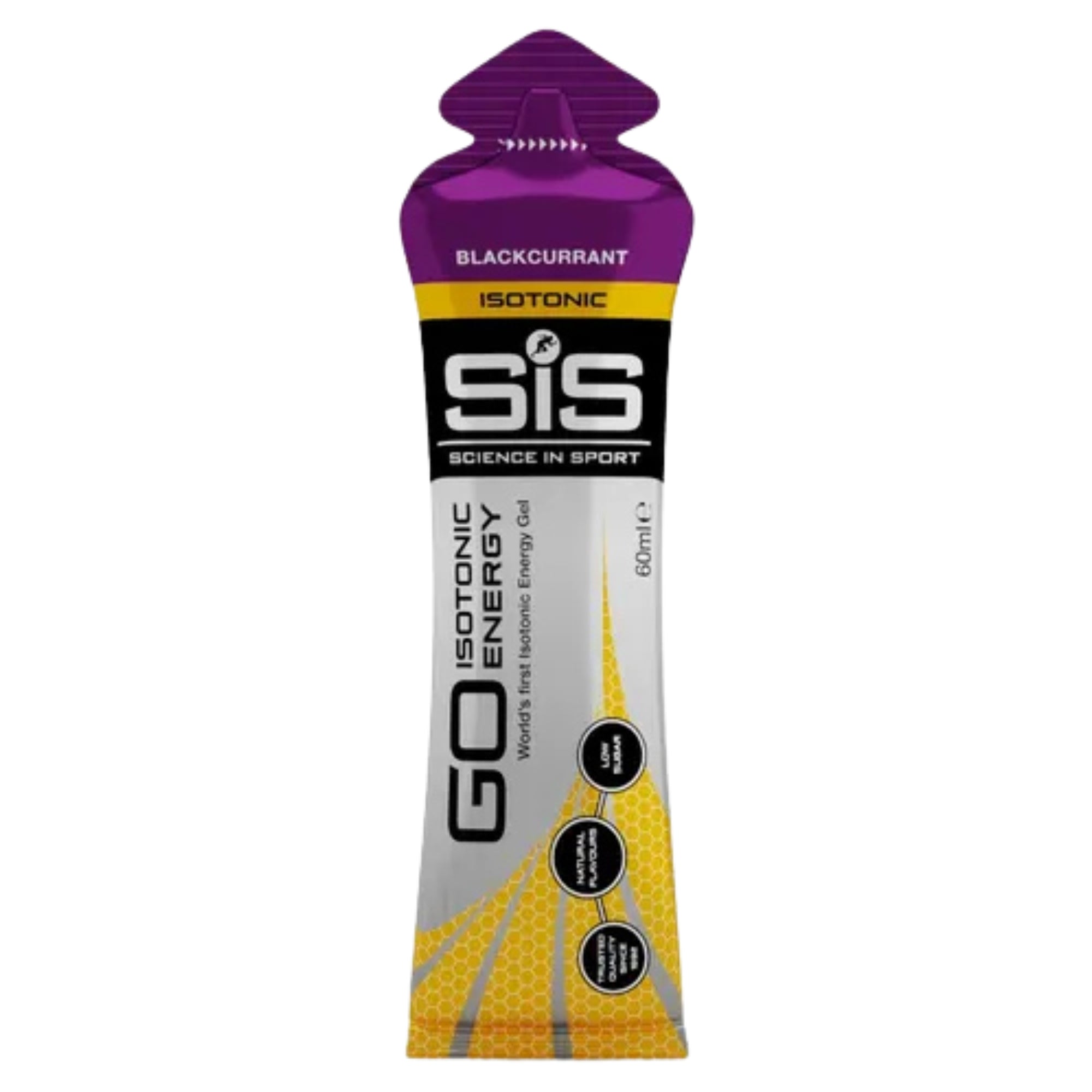 SiS GO Isotonic Energy Gel Blackcurrant sachet 1 pièce
