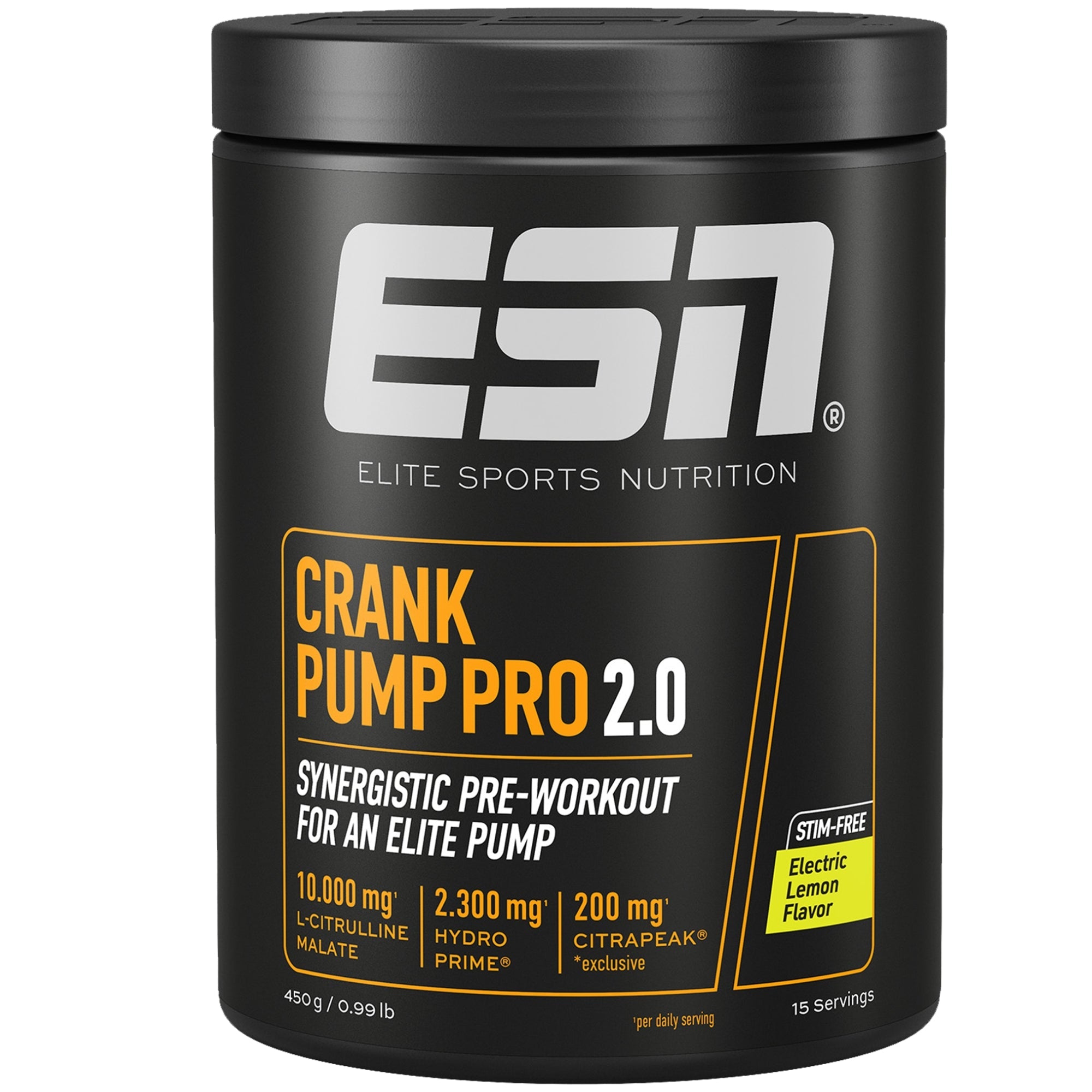 Crank Pump Pro 2.0 Electric Lemon | 450 g | ESN