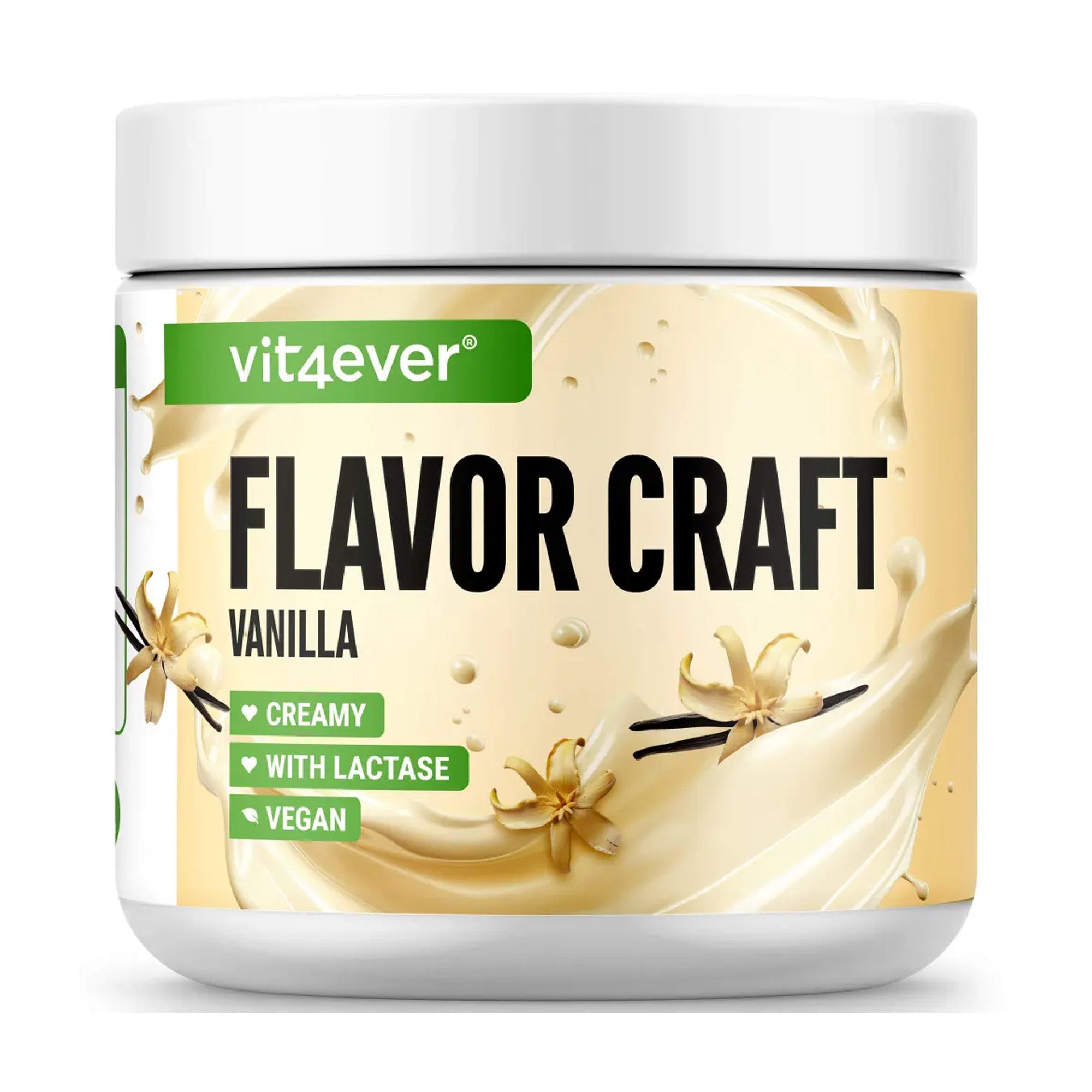 Vit4ever Flavor Craft Poudre aromatisante Vanille 250 g | acheter aux Pays-Bas et en Belgique