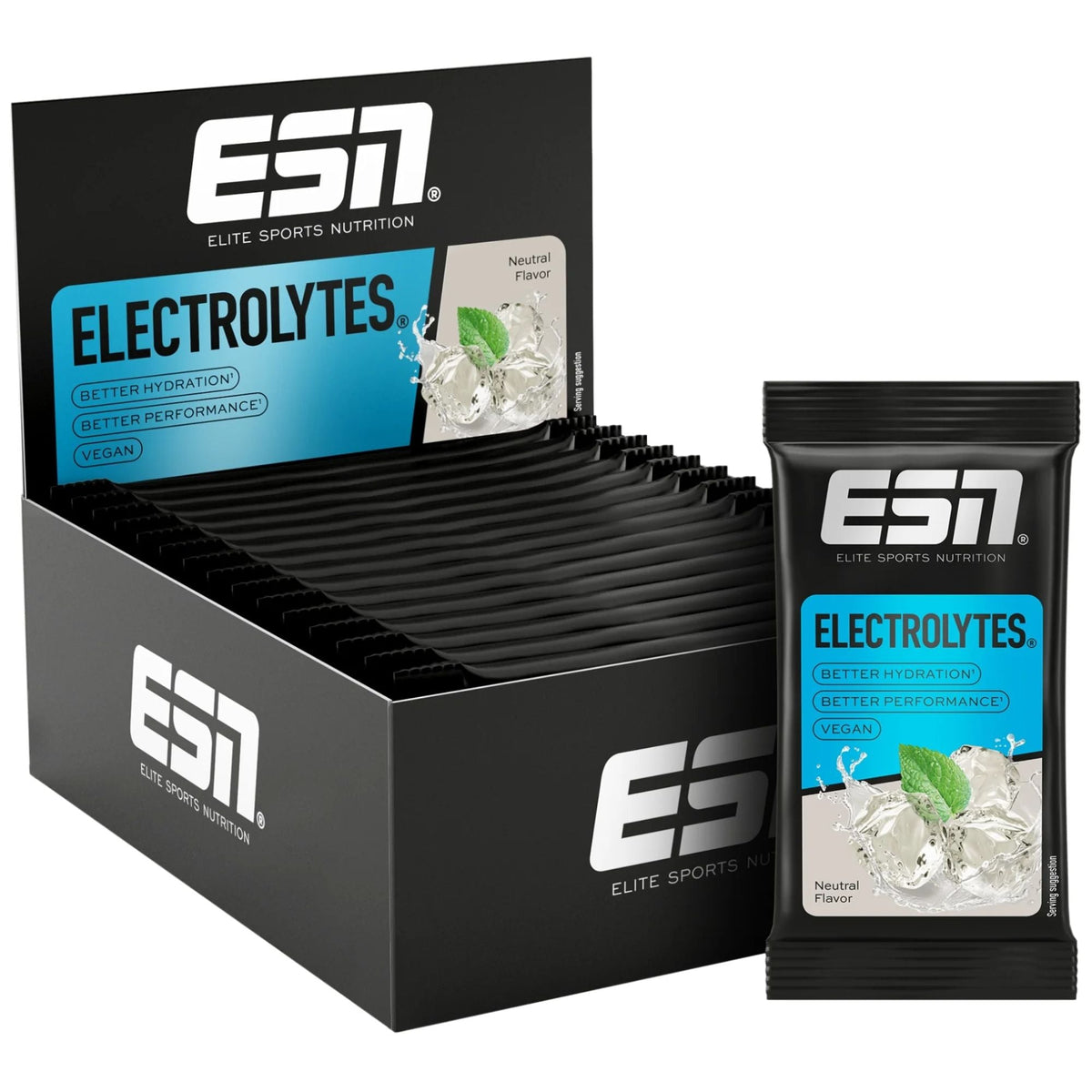 ESN Électrolytes Neutral | 15 x 22,5 g | ESN