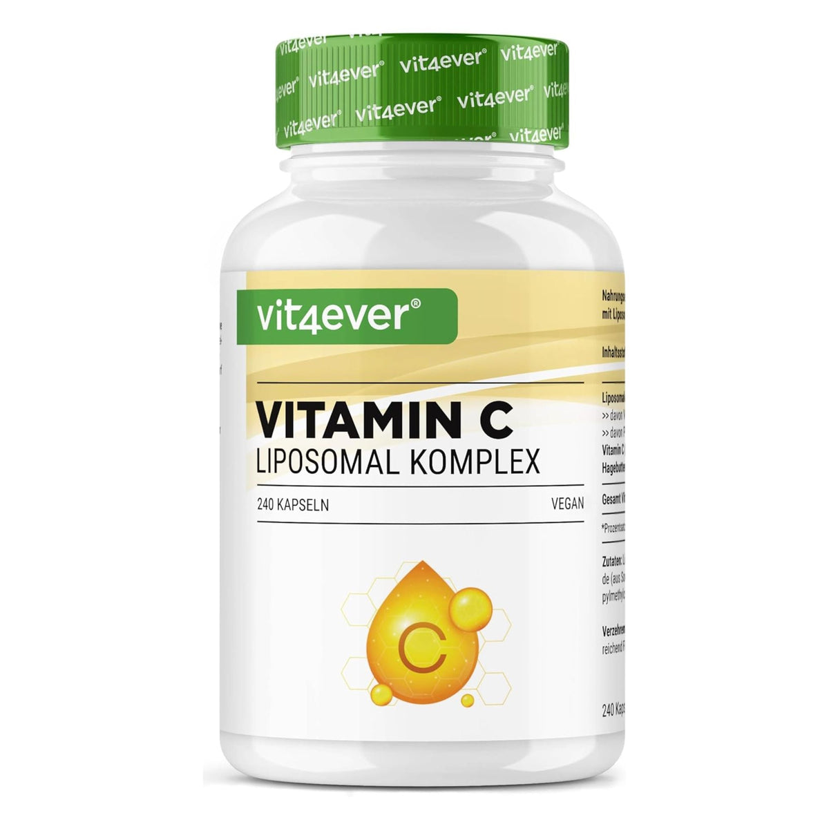 Vit4ever Vitamine C Liposomale Complex 240 gélules - complément alimentaire | acheter en France