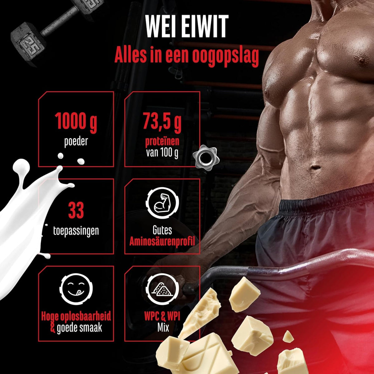 Whey Protein Complex de German Elite Nutrition