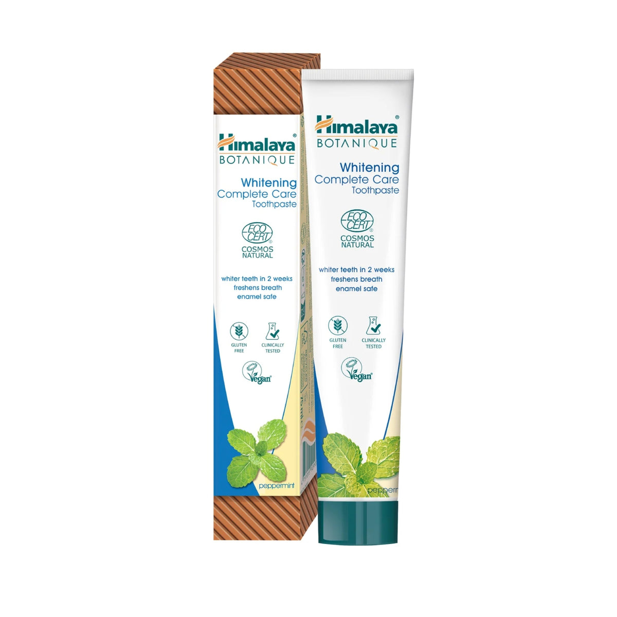Himalaya Botanique Whitening Complete Care Dentifrice Menthe Poivrée 75 ml - dentifrice ayurvédique végane sans fluor