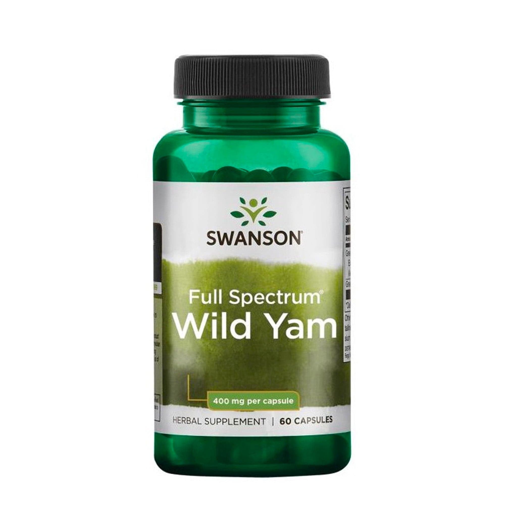Swanson Full Spectrum Wild Yam (Igname sauvage) 400 mg 60 gélules - complément alimentaire