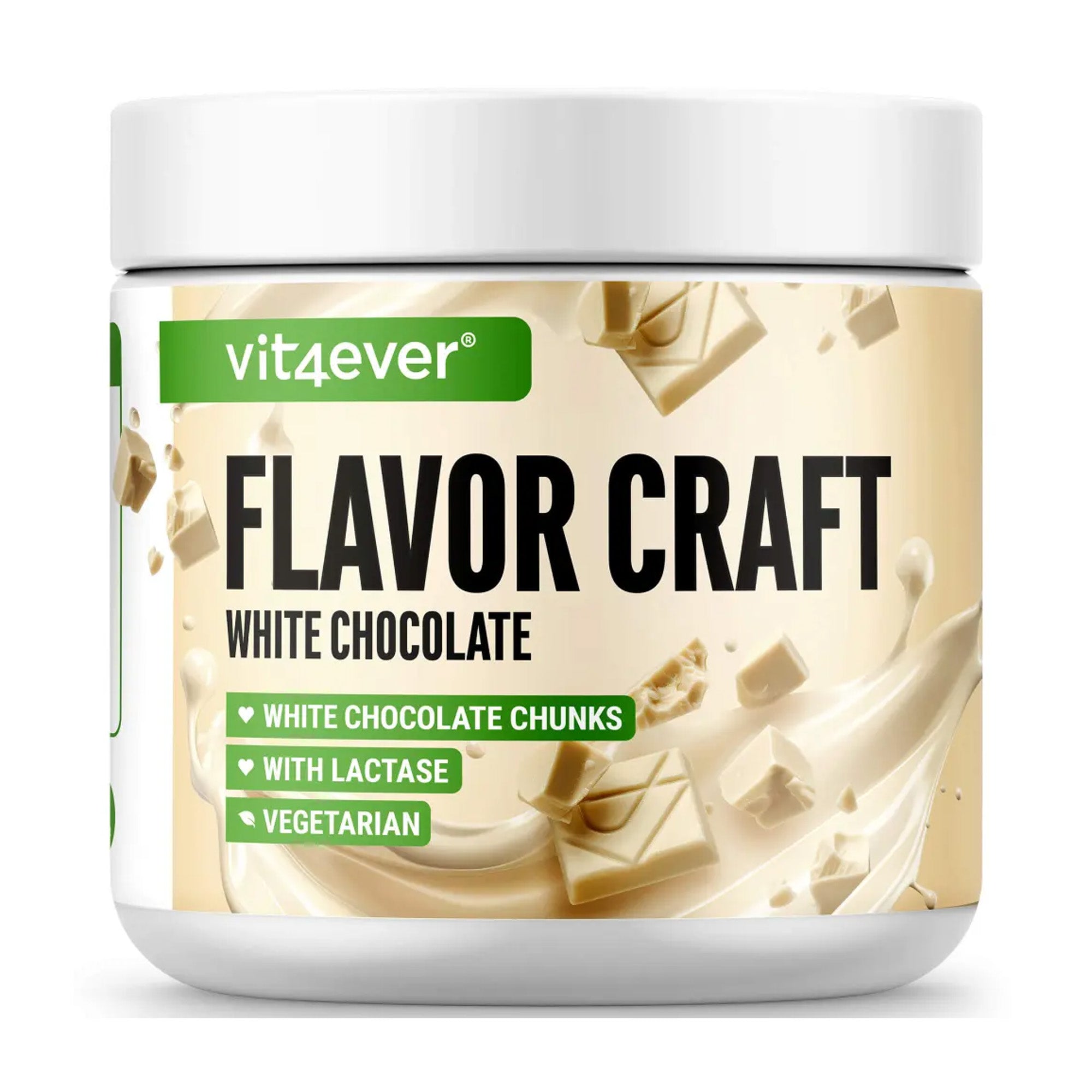 Vit4ever Flavor Craft Poudre aromatisante Chocolat blanc 250 g | acheter aux Pays-Bas et en Belgique