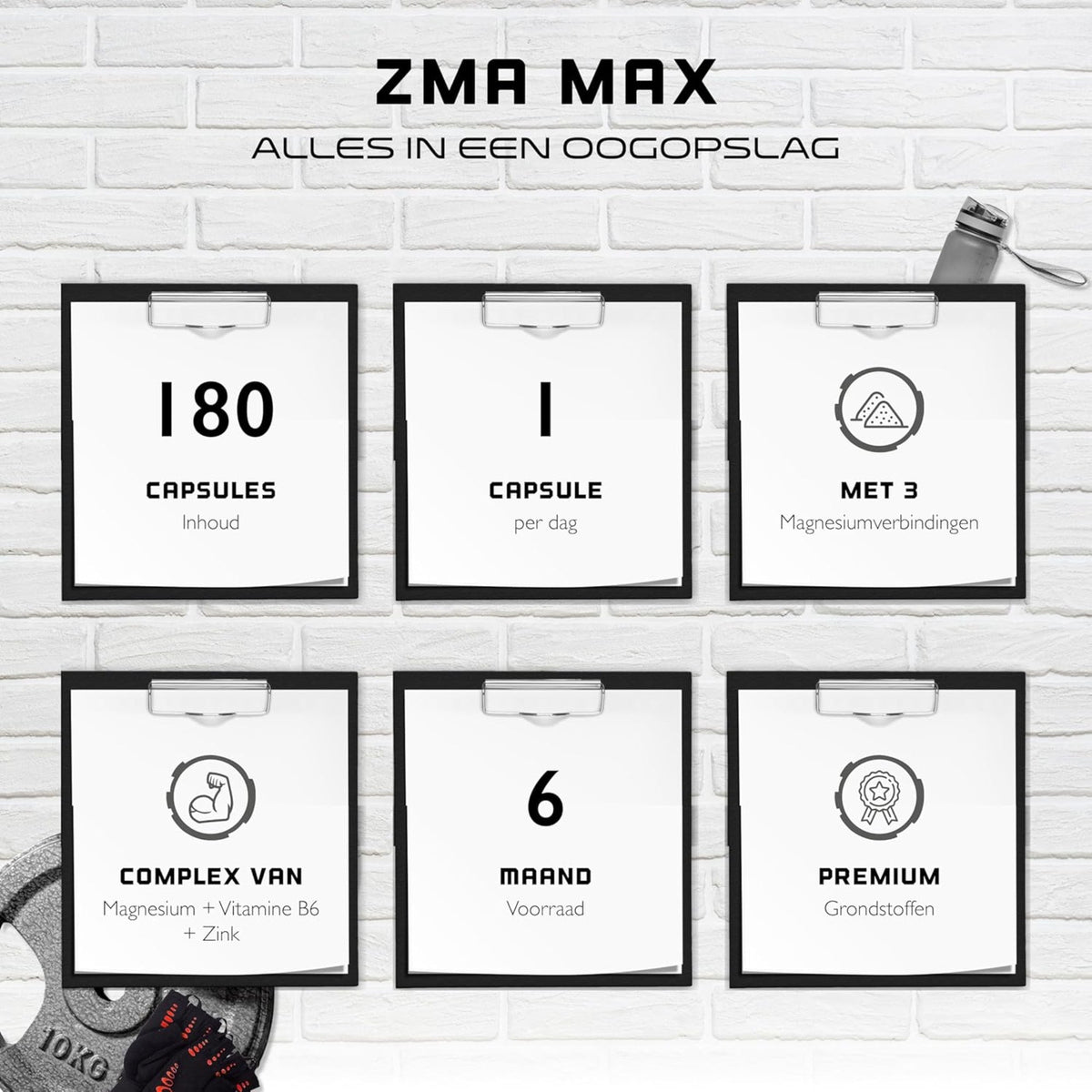 ZMA MAX GEN zinc magnésium et vitamine B6