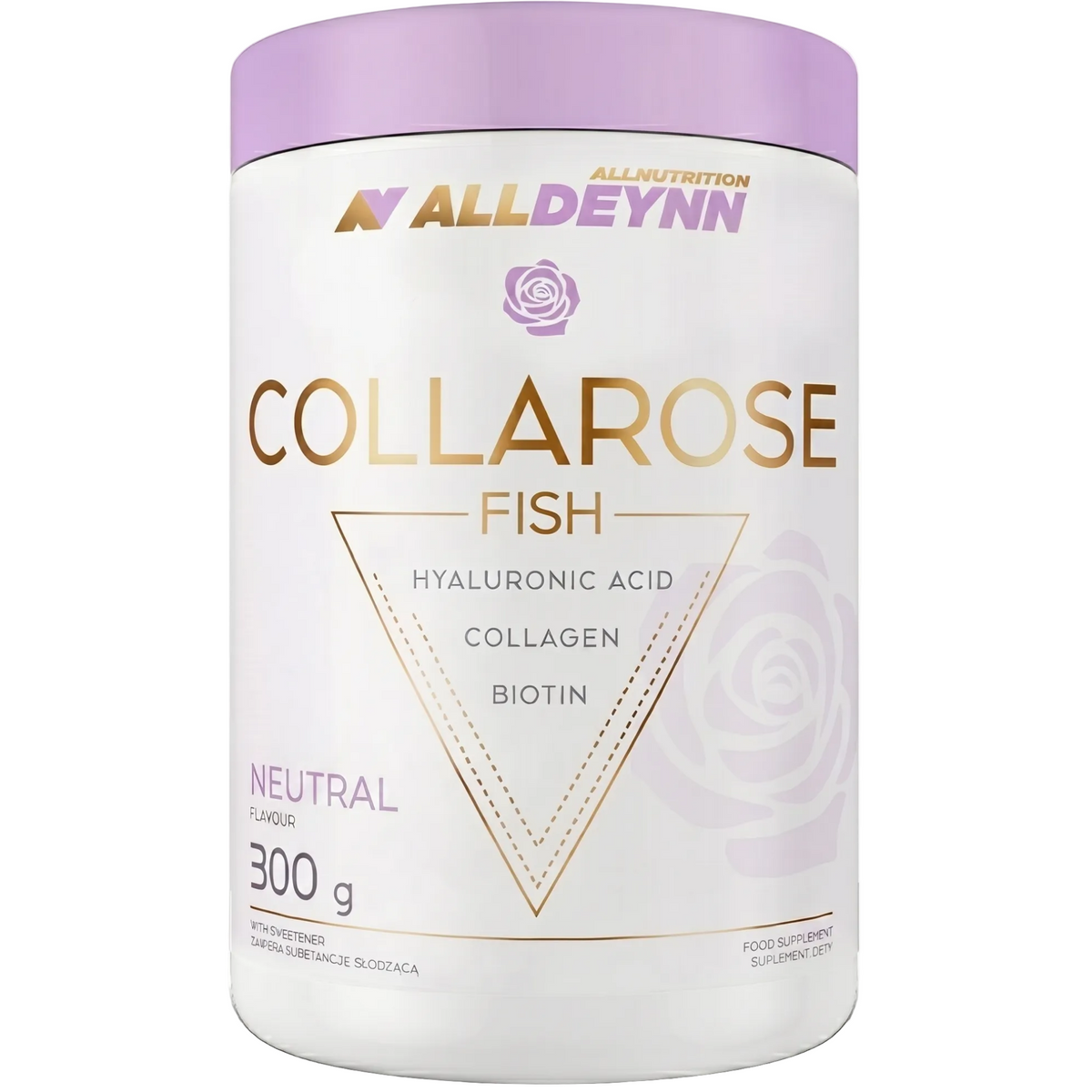 AllDeynn Collarose Poisson Neutre | Collagène de poisson | 300 g | Allnutrition