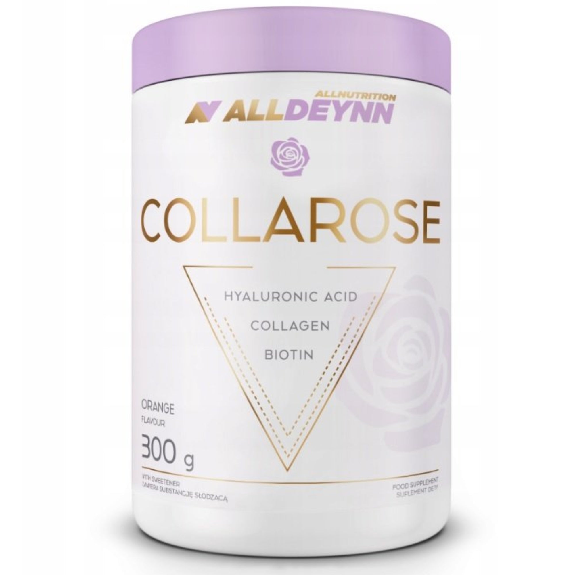 AllDeynn Collarose Orange | Collagène bovin | 300 g | Allnutrition