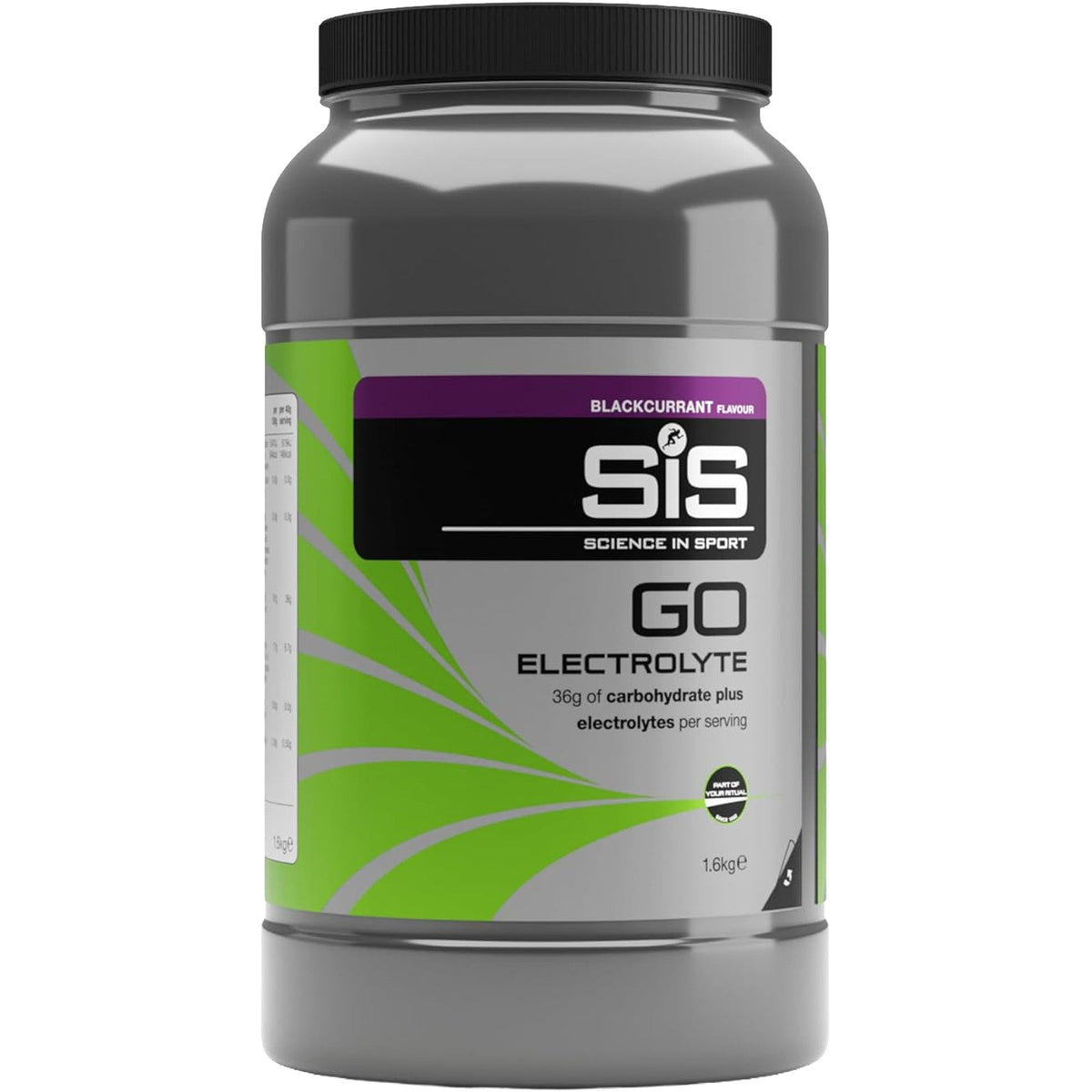Grand pot SiS GO Electrolyte Cassis poudre 1600g saveur cassis #Contenance_1600g