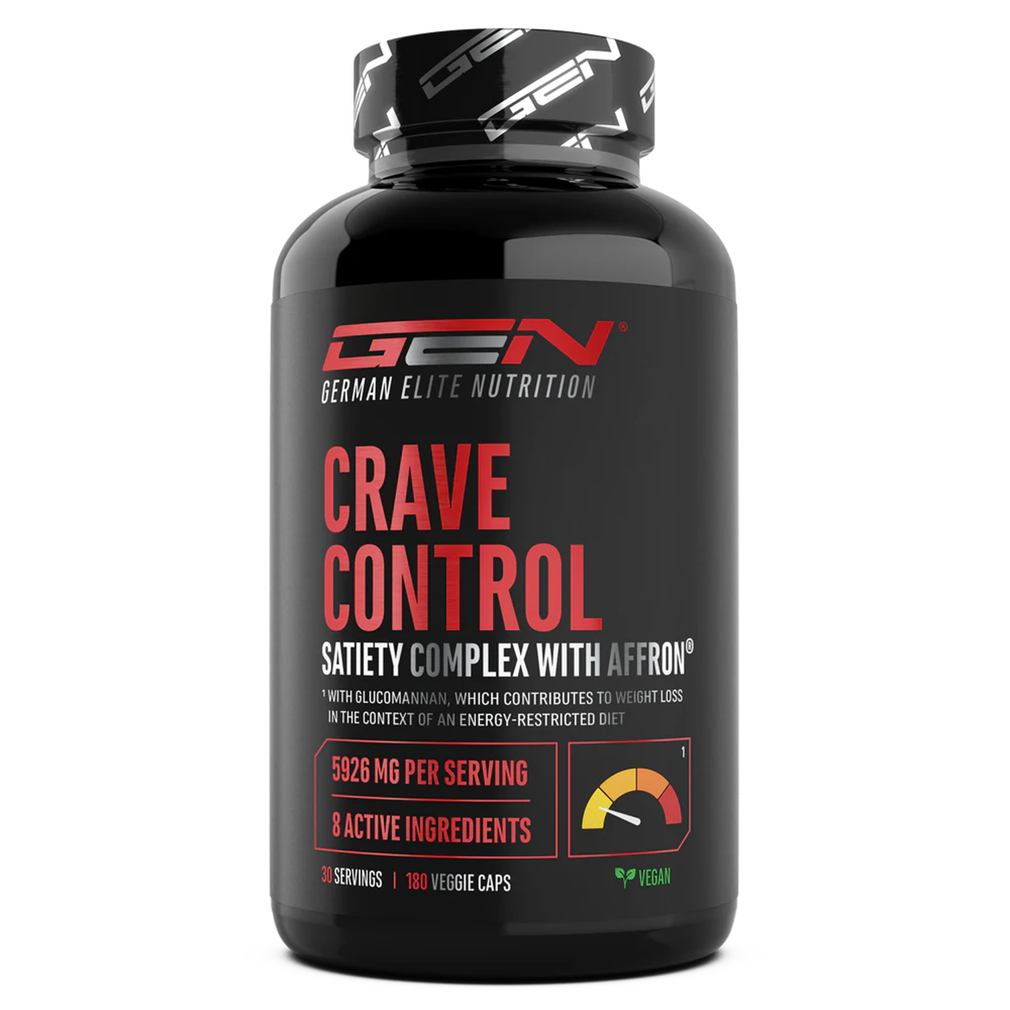 GEN Crave Control Satiety Complex 180 gélules pot vue de face