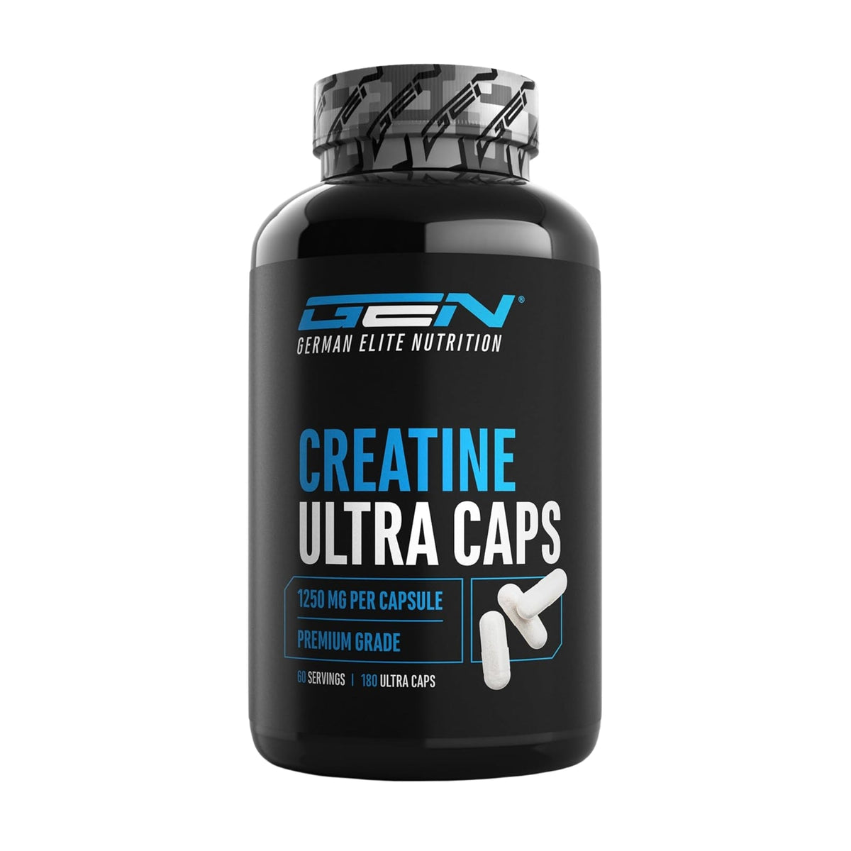 Créatine Ultra Caps | 180 & 420 Gélules | German Elite Nutrition