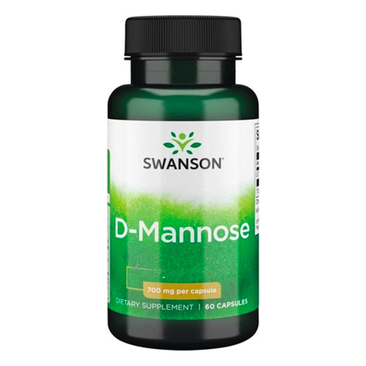 Swanson D-Mannose 700 mg 60 gélules - complément alimentaire