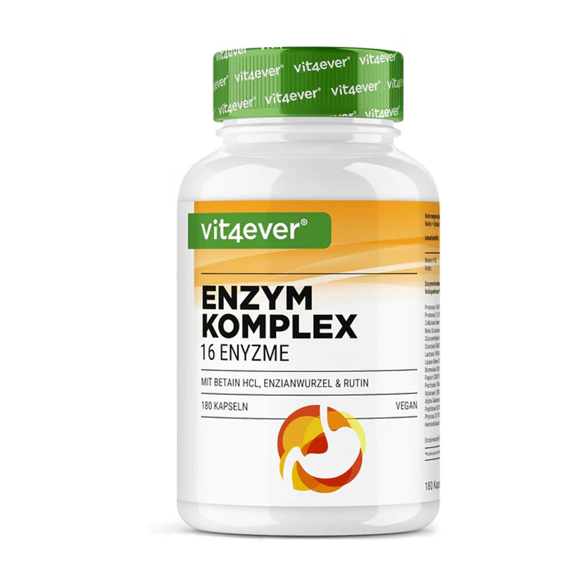 Vit4ever Complexe Enzymatique avec Bromélaïne Papaïne & Rutine 180 gélules - complément alimentaire | acheter en France