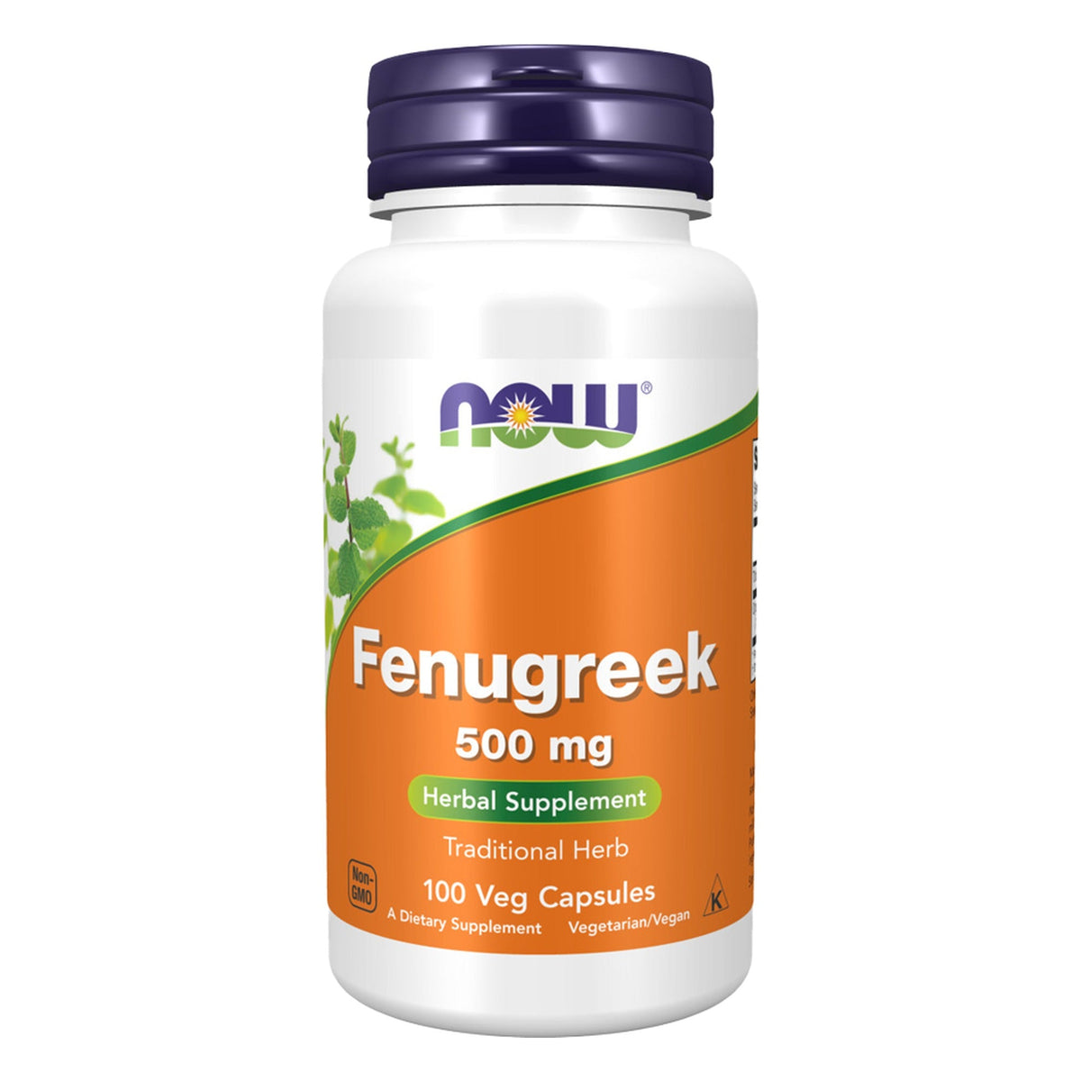 Fenugrec 500mg | 100 Gélules | NOW Foods