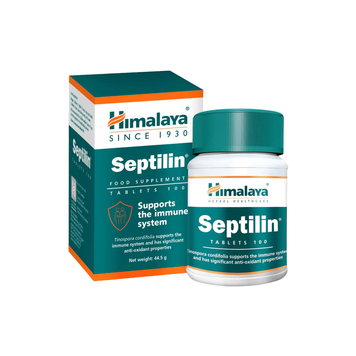 Himalaya Septilin 100 comprimés - formule ayurvédique avec tinospora et guggul autour des défenses | acheter en France et Belgique