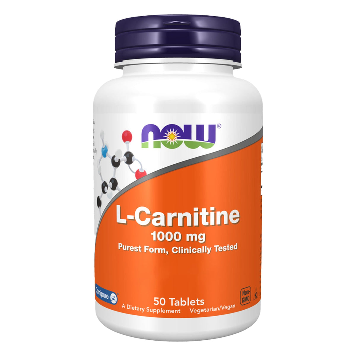L-Carnitine 1000 mg | 50 Comprimés | NOW Foods