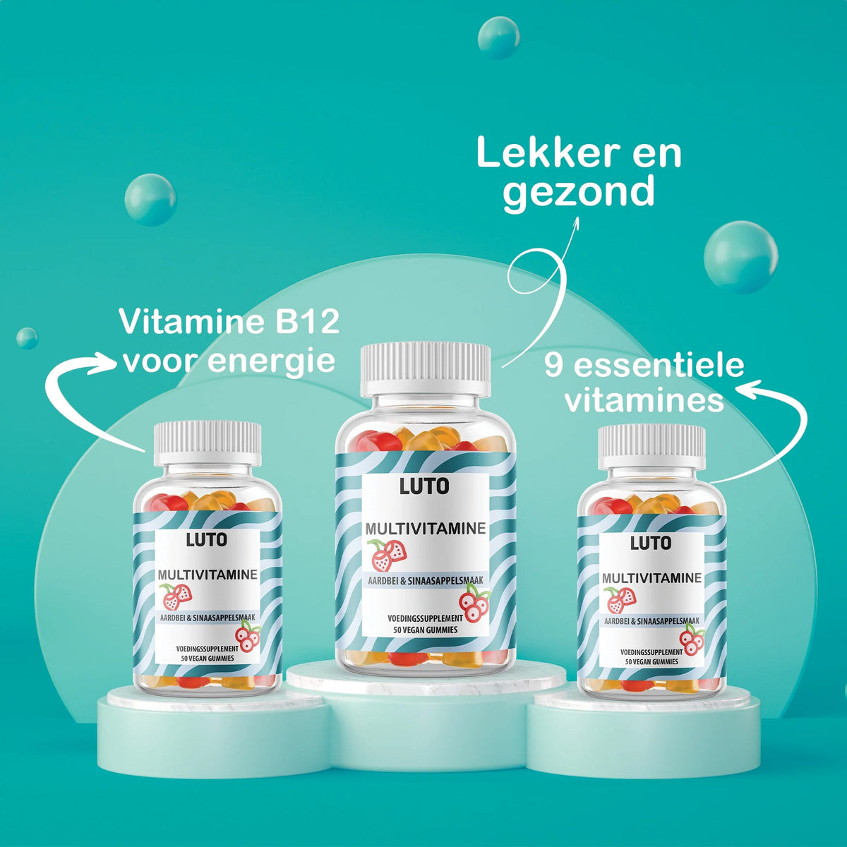 Composition Multivitamines LUTO Supplements
