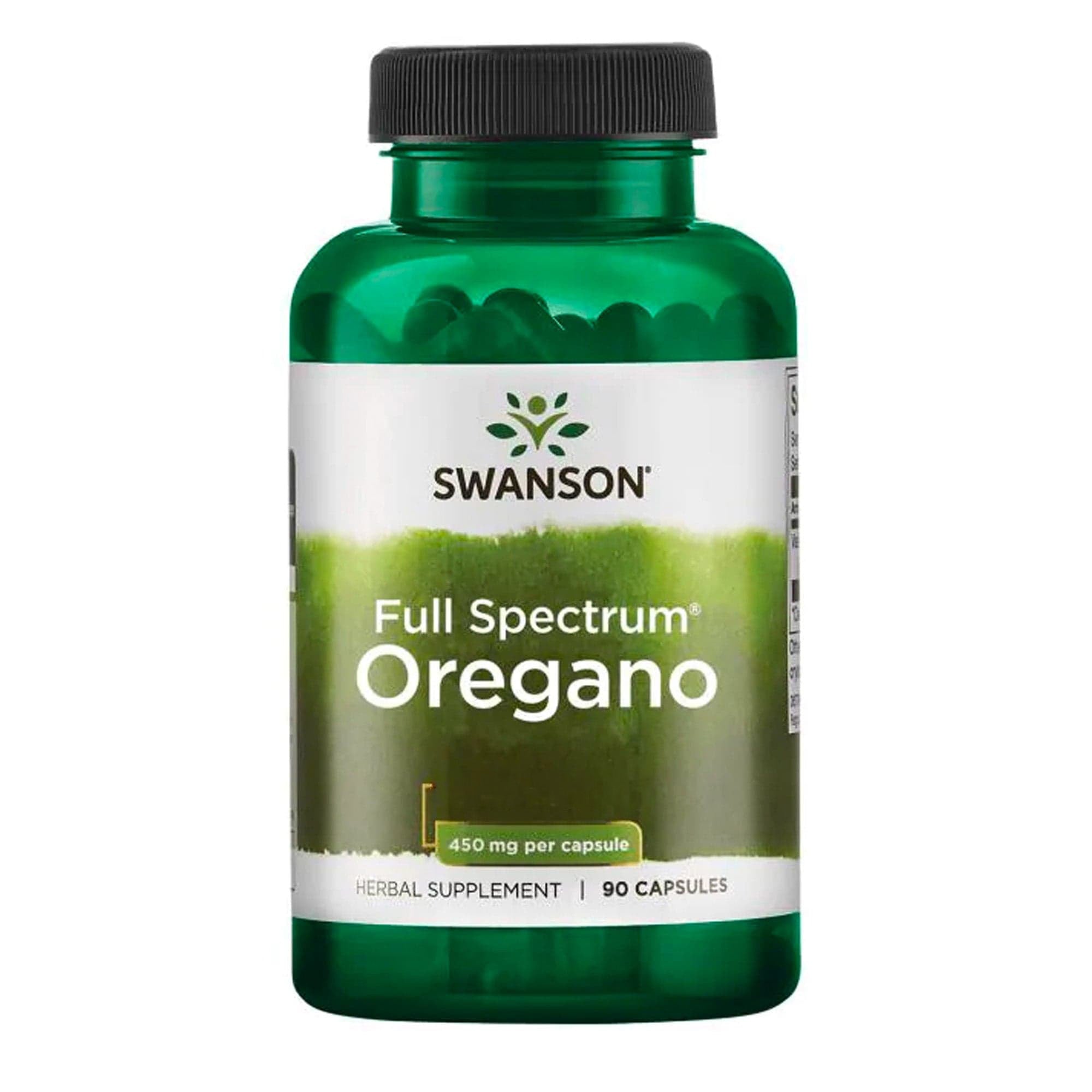 Swanson Origan (Origanum vulgare) 450 mg 90 gélules - complément alimentaire