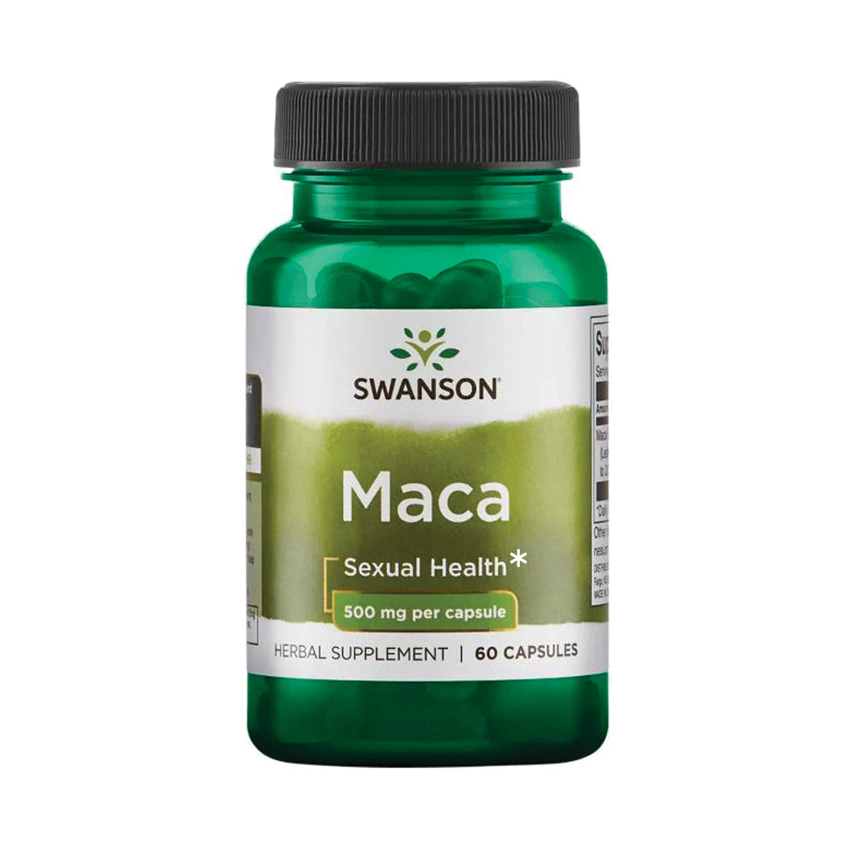 Swanson Maca 500 mg 60 gélules - complément alimentaire