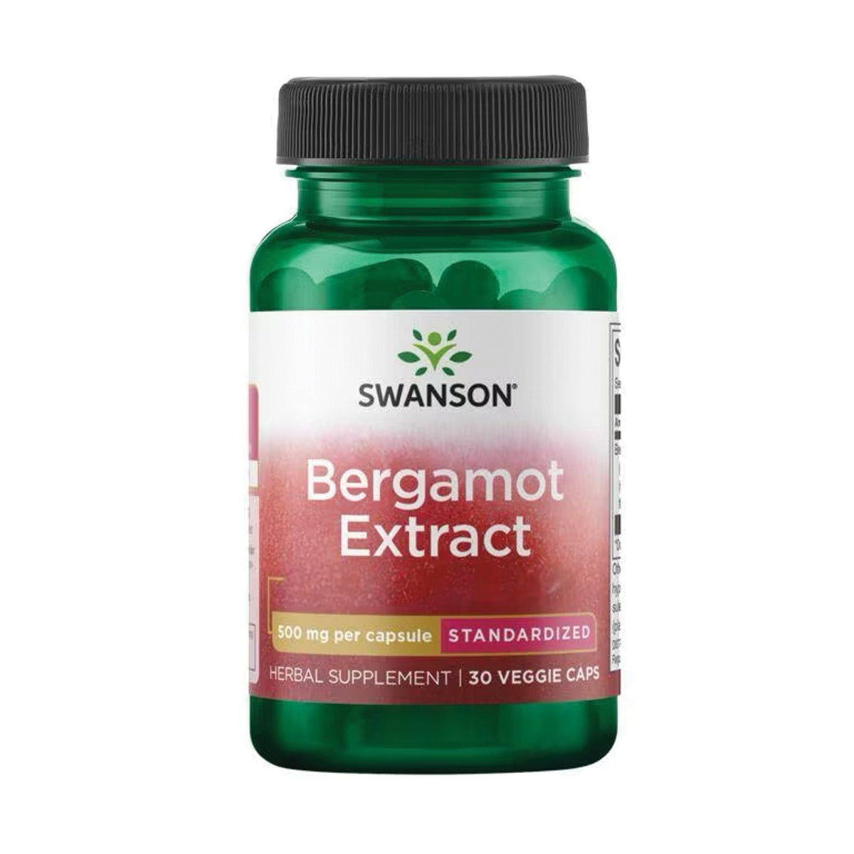 Swanson Extrait de bergamote 500 mg - complément alimentaire