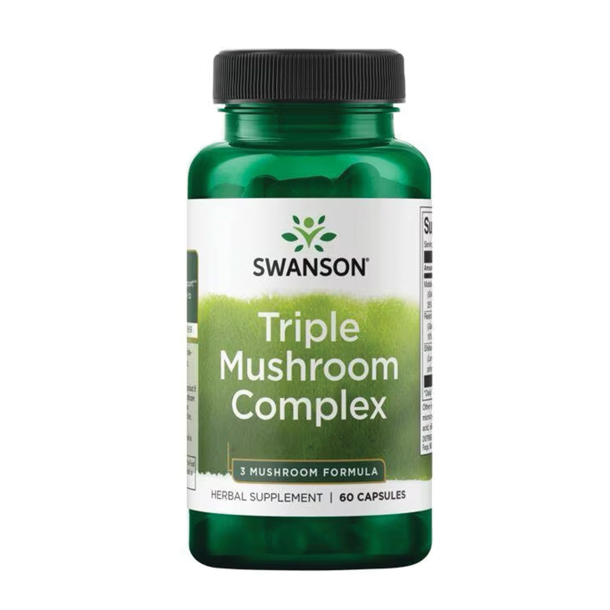 Swanson Complexe de Champignons Maitake Reishi Shiitake - complément alimentaire