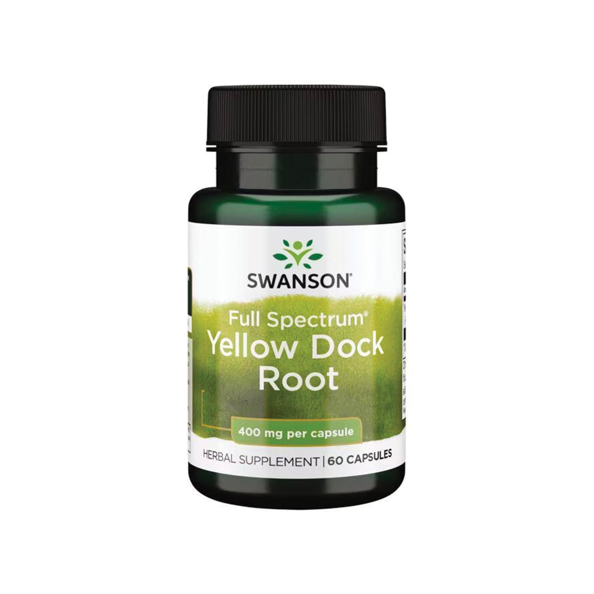 Swanson Racine de patience crépue 400 mg - complément alimentaire