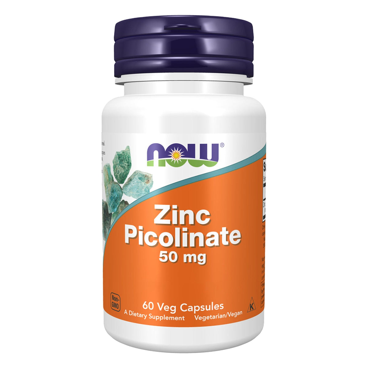 Picolinate de Zinc 50mg | 60 Gélules | NOW Foods
